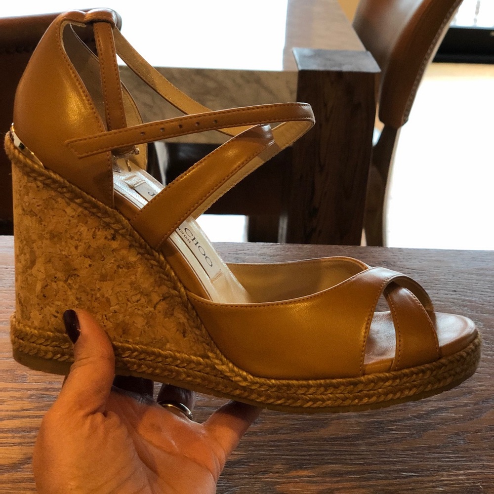 Jimmy Choo Alanah Espadrille Wedge Sandal